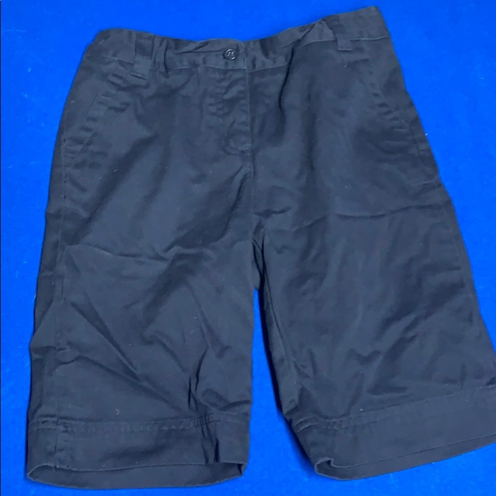 Navy Izod Girls Bermuda shorts